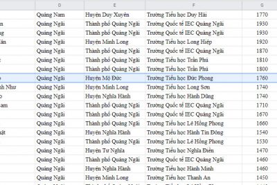 THÀNH TÍCH ĐẦU NĂM CỦA THẦY TRÒ TRƯỜNG TH ĐỨC PHONG .